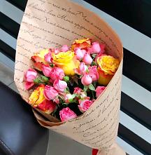 Букет цветов из:  Розы #REPLACE_PRED# Степановке